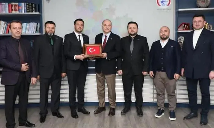 MÜSİAD’ın yeni yönetimi hedeflerini ve projelerini Faruk Özlü’ye anlattı