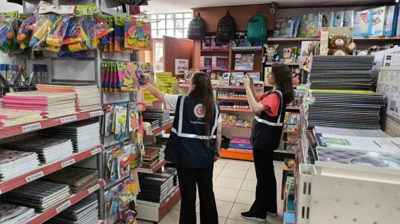 Ticaret Bakanlığı’ndan İstanbul’da kırtasiye denetimi