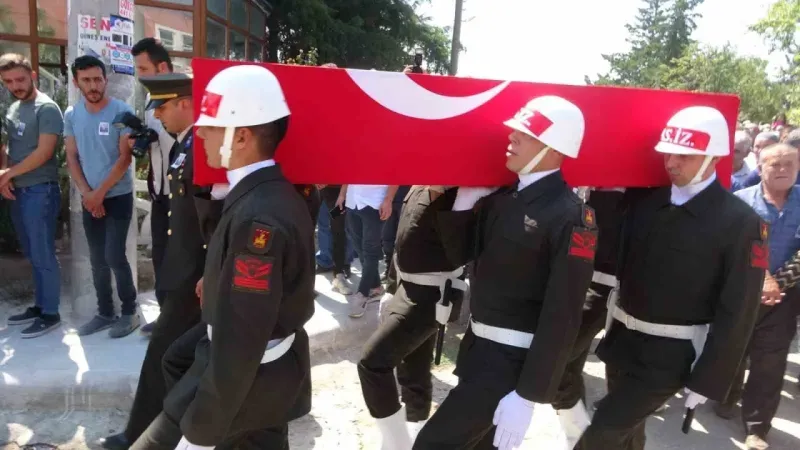 Şehit Piyade Binbaşı Isparta’da son yolculuğuna uğurlandı