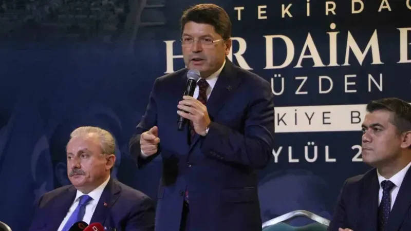 Bakan Tunç’tan, yeni anayasa için uzlaşma çağrısı