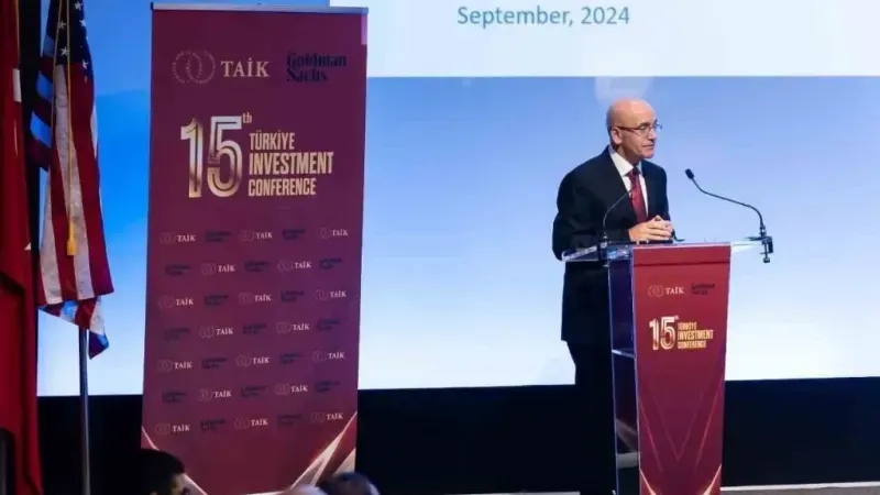 Bakan Şimşek: "Güçlü, büyük, dinamik ekonomisi ve stratejik konumuyla ülkemizin yatırım çekme potansiyeli yüksektir"