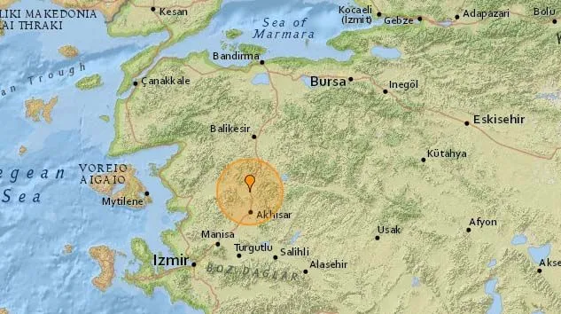 Manisa’da 4.3 büyüklüğünde deprem