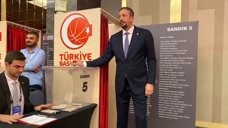 Hidayet Türkoğlu yeniden Türkiye Basketbol Federasyonu başkanı seçildi