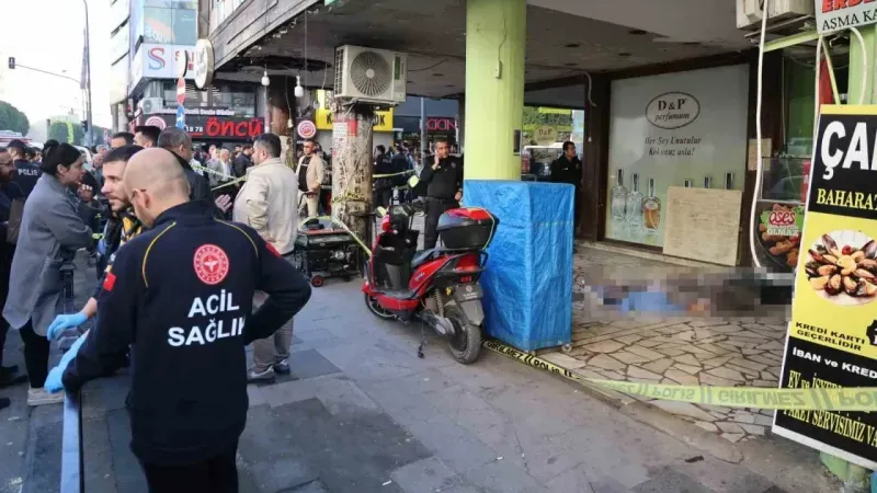 Adana’da şehir merkezinde infaz: 1 ölü