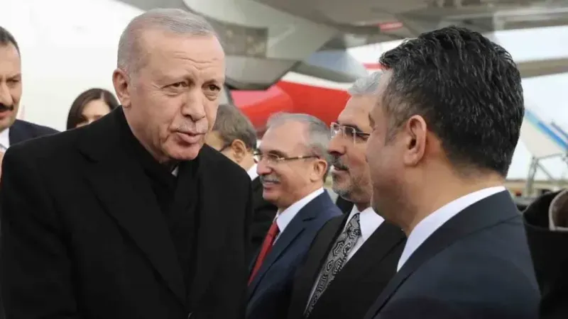 Cumhurbaşkanı Erdoğan Samsun’da