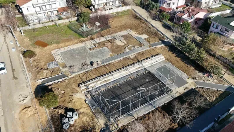 Silivri’de park yenileme çalışmaları başladı