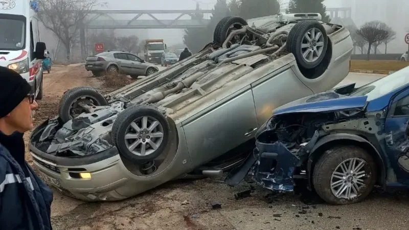 Gizli buzlanma aynı bölgede 3 farklı kazaya neden oldu