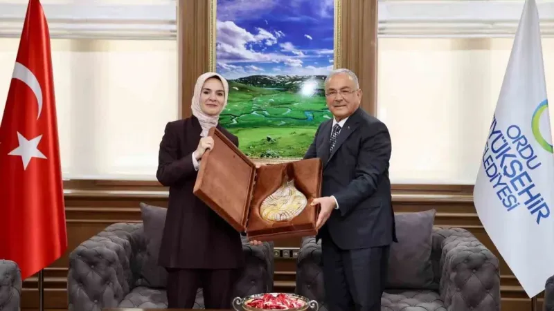 Bakan Mahinur Özdemir Göktaş, Ordu Büyükşehir’de