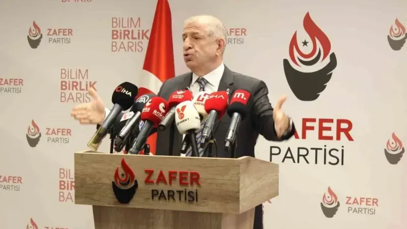 Zafer Partisi Genel Başkanı Ümit Özdağ tutuklandı
