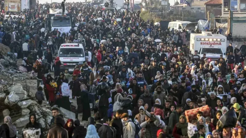 Filistinliler, sevinç gözyaşlarıyla evlerine dönüyor