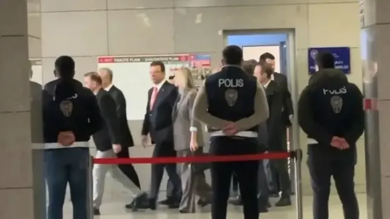 İBB Başkanı Ekrem İmamoğlu ifadesini verdi