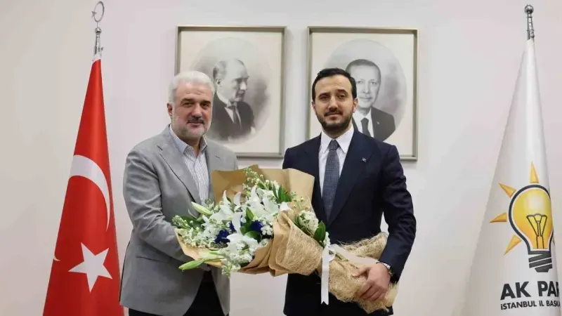 AK Parti İstanbul İl Başkanlığı’nda devir teslim töreni düzenlendi