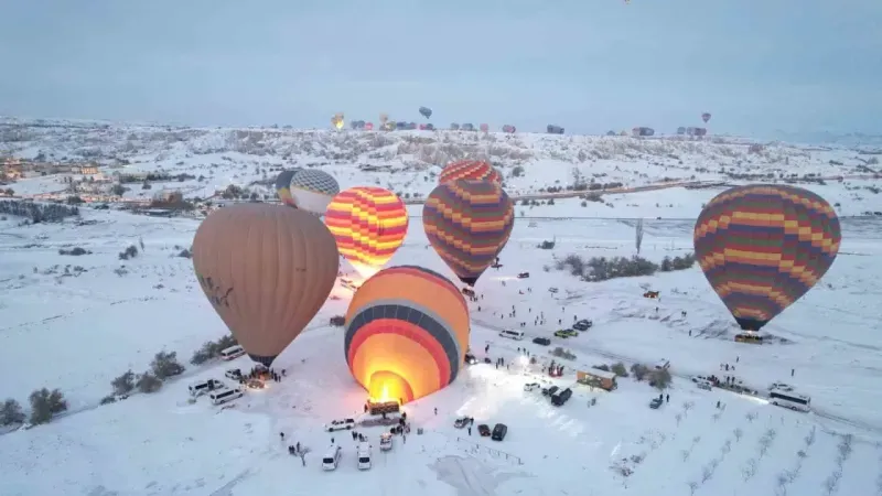 Kapadokya’da gökyüzü 5 gündür boş kaldı