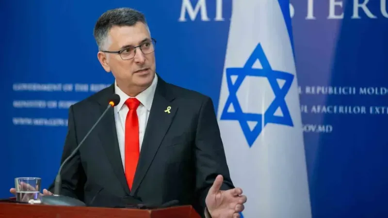 İsrailli bakandan skandal sözler: "Filistin dediğiniz yer İsrail toprağıdır"