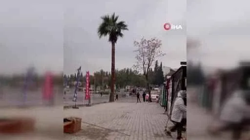 Kanalizasyon çalışması doğalgaz sızıntısına neden oldu