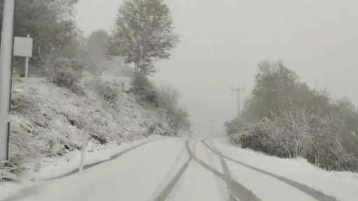 Sakarya’nın yüksek kesimleri beyaza büründü