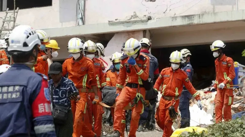 Myanmar’daki depremlerde can kaybı 3 bin 145’e yükseldi