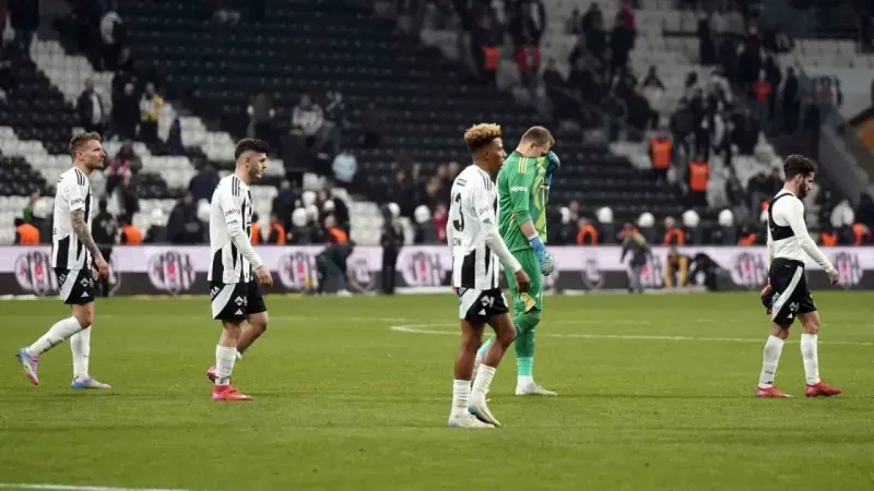 Beşiktaş, son 5 maçta 3 mağlubiyet yaşadı