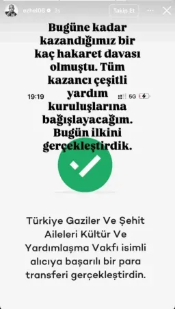 TÜGŞAV, rapçi Ezhel’in bağışını kabul etmedi