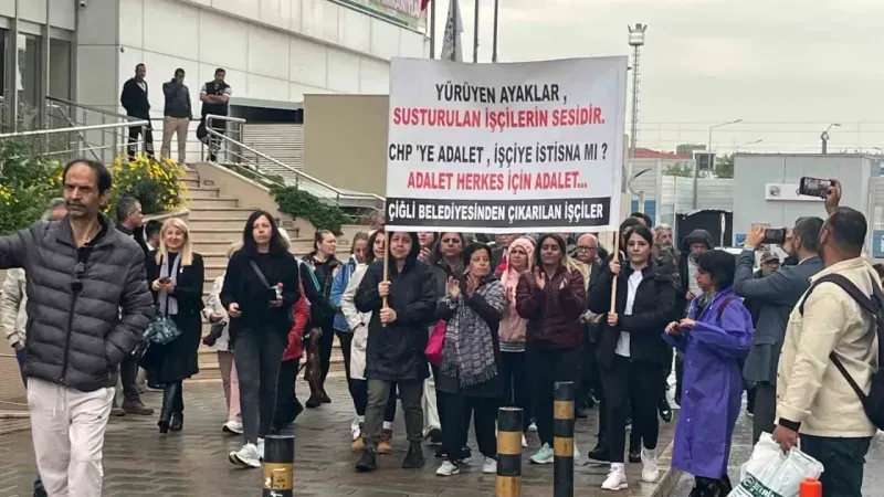 CHP belediyesi tarafından işten çıkartılan 17 kadın Ankara’ya yürümeye başladı