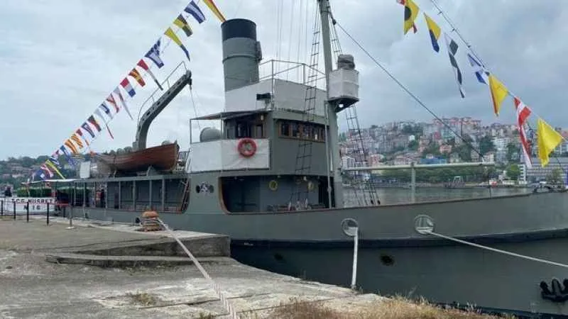 TCG NUSRET Mayın Müze Gemisi Samsun’a demirleyecek