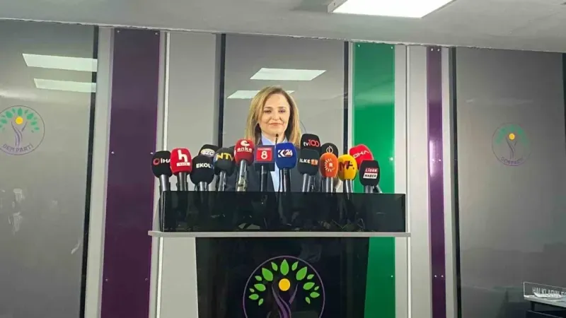 DEM Parti Sözcüsü Doğan: "Türkiye’nin yeni bir anayasaya ihtiyacı var"