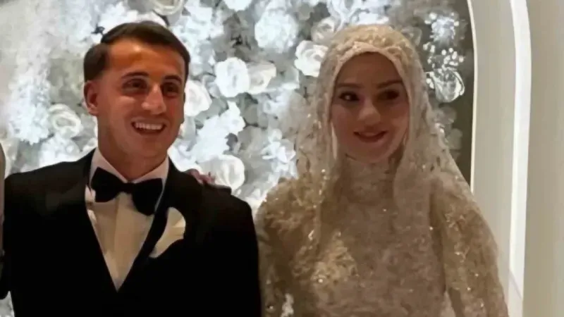 Kerem Aktürkoğlu evlendi