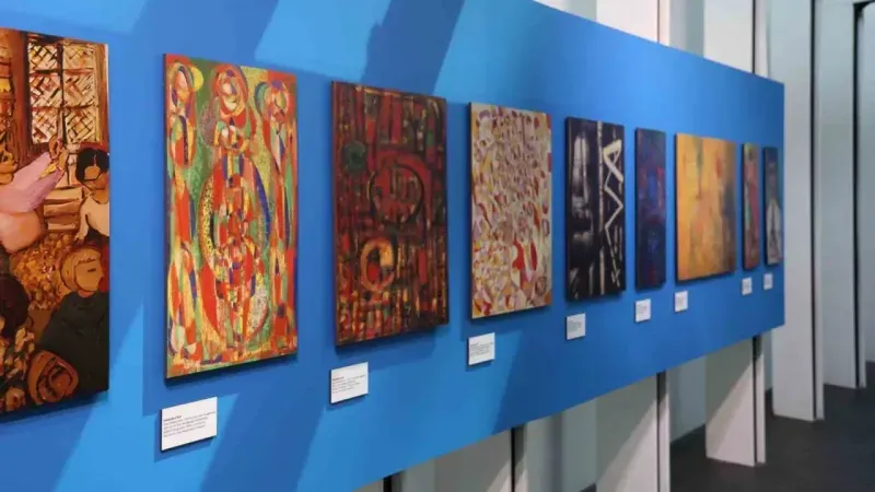 Fahrelnissa Zeid’in özel eseri İstanbul Havalimanı’nda sergilendi