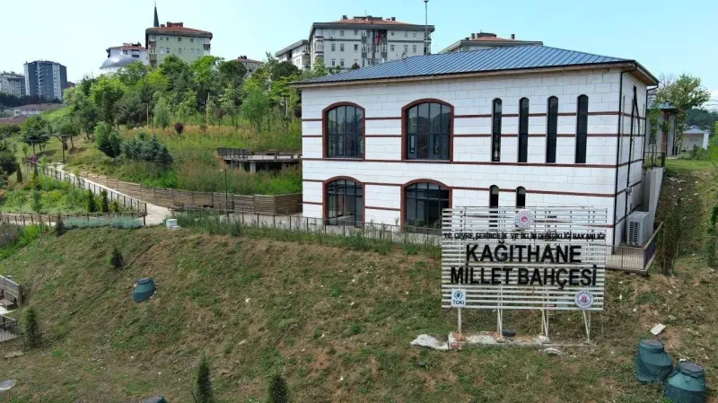 Kağıthane Millet Bahçesi ve Tabiat Parkı hizmete açıldı