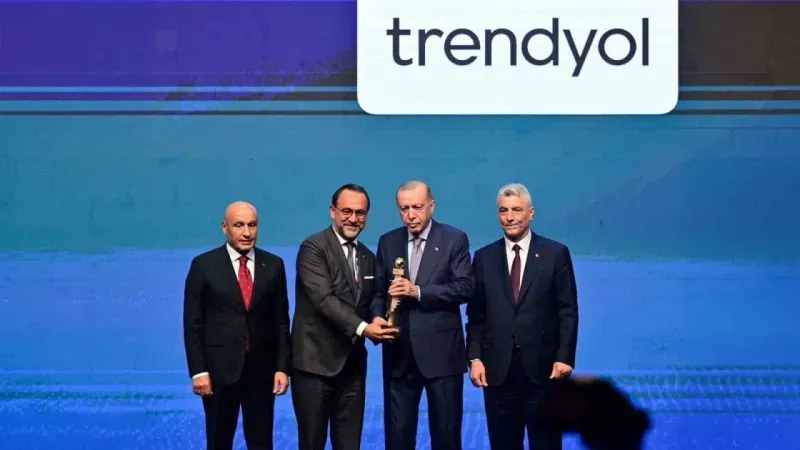 Trendyol’a e-ihracat kategorisinde birincilik ödülü