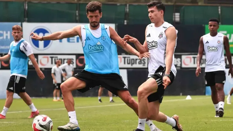 Beşiktaş’ta David Jurasek ilk antrenmanına çıktı