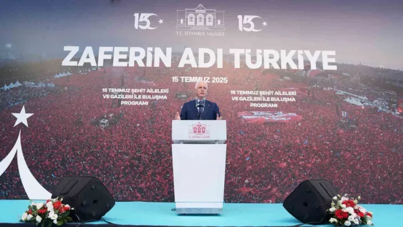 İstanbul Valisi Gül, 15 Temmuz şehit aileleri ve gazileri ile buluştu