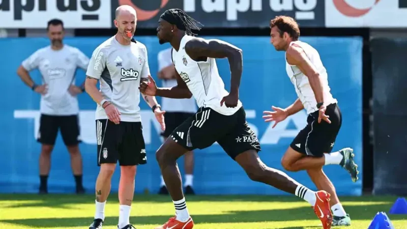 Beşiktaş, Shakhtar Donetsk maçı hazırlıklarını sürdürdü