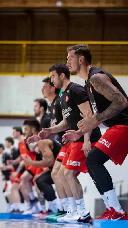 A Milli Erkek Basketbol Takımı hazırlıklara başladı