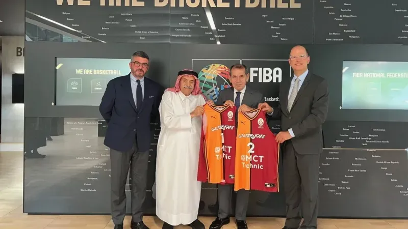 Galatasaray heyeti FIBA’yı ziyaret etti