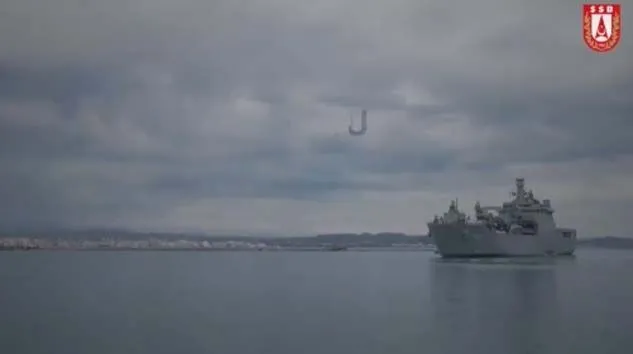 Savunma Sanayii Başkanlığından Amfibi çıkarma gemisi paylaşımı