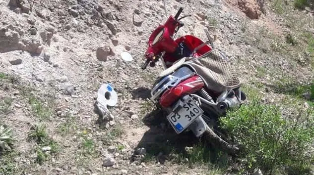 Afyonkarahisar’daki motosiklet kazasında İlyas Uluçay hayatını kaybetti