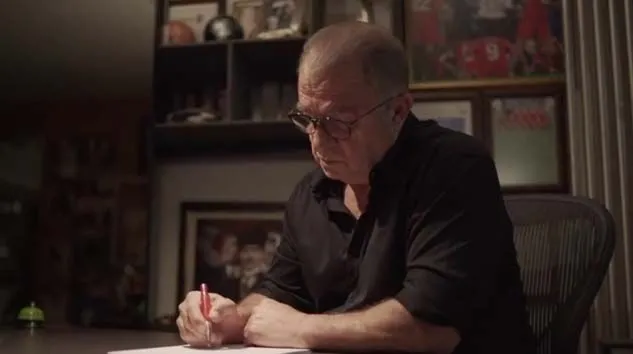 Fatih Terim kendi kendine mektup yazdı