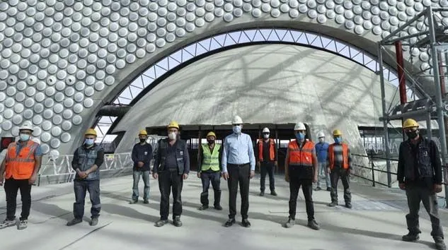 Kurum: Cumhurbaşkanlığı Senfoni Orkestrası binamızdaki çalışmaları inceledik