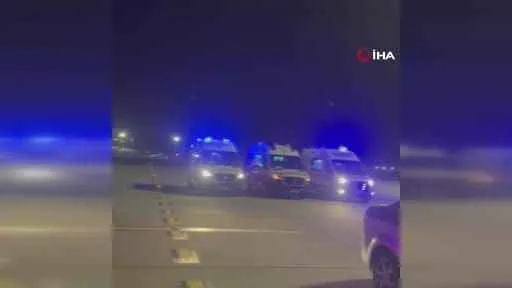 Irak’taki düğün yangını felaketinde yaralanan 20 Iraklı İstanbul’a getirildi