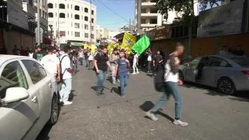 İsrail polisi, öğrencilerin yürüyüşüne gerçek mermiyle müdahale etti