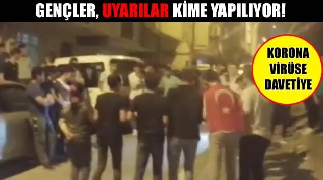 Uyarılara rağmen asker uğurlamada vurdumduymazlık
