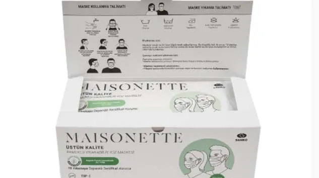 Pamuklu ve yıkanabilir yüz maskeleri