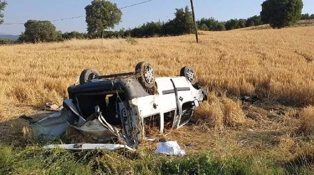 Cenazeye giden araç kaza yaptı: 2 ölü, 2 yaralı