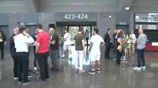 Beşiktaş’ta bayramlaşma töreni yapıldı