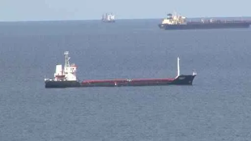 Ukrayna tahılını taşıyan gemi İstanbul Boğazı açıklarında