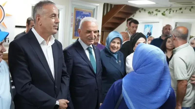 Ümraniye'de bayramlaşma töreni yapıldı