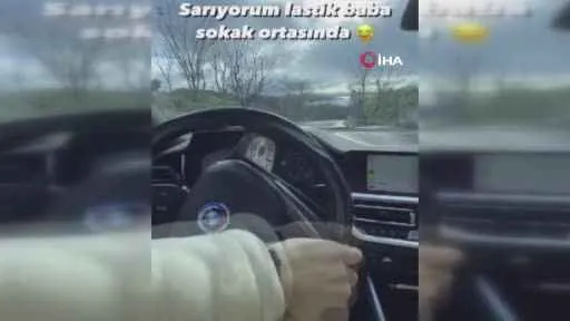 Sarıyer’de trafikte drift atan sürücüye 20 bin 778 TL para cezası kesildi