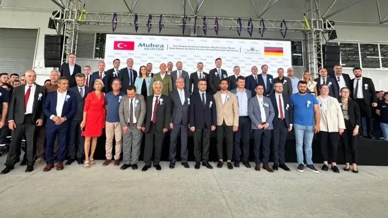 Mubea Aviation Havacılık’tan Avrupa Serbest Bölgesi’ne 44 Milyon Euro’luk yeni yatırımı Ergene II Tesisi’nin açılışı yapıldı