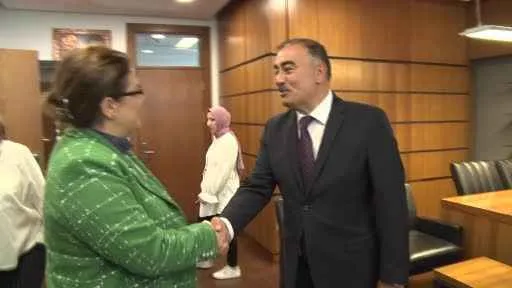 TBMM İnsan Hakları İnceleme Komisyonu Başkanı Yanık, Azerbaycan Büyükelçisi Memmedov ile görüştü